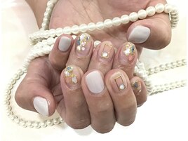 【夏】ステンドグラス風