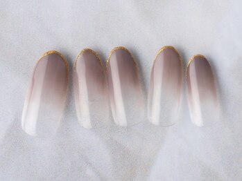 サンミーゴネイル 神戸店(Sunmego Nail)/シンプル☆ブラウンネイル