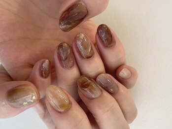 クルネ(QULNE)/ブラウン/ニュアンス