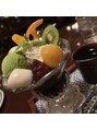 アイリー 天文館店(Irie) 美味しそうなパフェです。