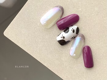 ブランロール 中目黒店(Blanl'or)/オーロラフレンチ×牛柄