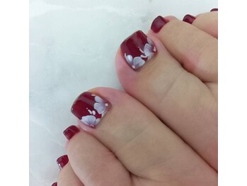 リアン(lien)/フット親指アート