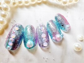 Design グラデ　ステンドグラス