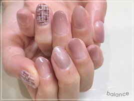冬◎ツイードネイル