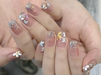 メルシー(Merci)/SNS人気デザイン春ネイル