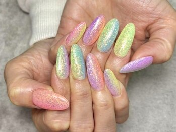 オリ('oli)の写真/【カラー・パーツも豊富にご用意★】ベテランネイリストによる圧倒的技術とセンスで大満足なネイルに♪