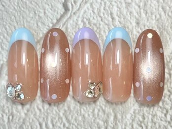 トパーズ 恵比寿(TOPAZ)/8月マンスリー/季節のネイル