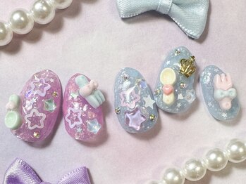 リコリコネイル(Riko Riko Nail)/定額デザインF