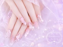 シンデレラネイル(CINDERELLA NAIL)/【チップ長さだしネイル】