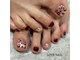 ラブネイル(LOVE NAIL)の写真/【JNA1級／歴15年以上の高技術◎手描きアートが得意】サンダルに映える足元♪こだわり派の大人女性に◎
