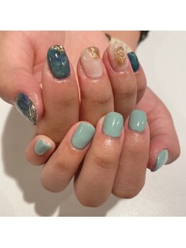 オブヘア 宮前平店(Of HAIR)/ニュアンスネイル