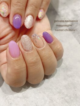 プライベート ネイルサロン マーマ(murmur)/ワンカラーデザイン