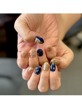 クリスマスネイル