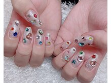 レアネイル 新宿(le'a nail)/宝石ネイル