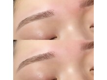 フェイン 明治神宮前店(fein.)/眉カラーでマスカラなし眉へ