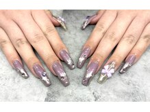 ケーエヌ(KN)/自爪パラロング★ミラーグラ