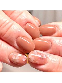 お花ネイル/ワンポイントネイル