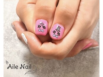 キャラクターネイル