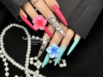 サンサンイチ 関内店(331)/今夏大人気!ハイビスカスネイル