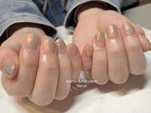 ネロリ(Neroli)の雰囲気（ベースを一層残すフィルイン施術で、自爪を大切に守ります！）