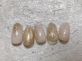 6月定額B 　アクセサリーネイル