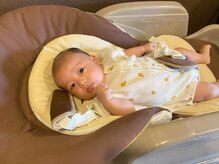 子育てママの整体サロン/施術中のお子様の様子