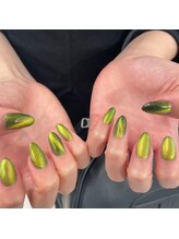 アイスタジオ アンド タブルネイル 梅田店(EYE STUDIO&W NAIL)/ラメxマグネットネイル[梅田駅]