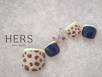ハーズ(HERS)/FOOT シンプルアート