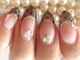 ネイルサロンティーモ(Nail Salon Tmo)の写真/リピーター続出★オフ無料今月限定デザイン¥7780！上品な華やかさで指先を彩りワンランク上の自分に挑戦♪