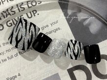 ネイルアイラッシュヴィヴォーグ(Vivogue)/定額デザイン【フットネイル】