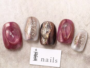 アイネイルズ 渋谷店(I nails)/カシスニュアンス¥9980[渋谷]