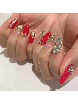 オブヘア 宮前平店(Of HAIR)/ストーンできらきら