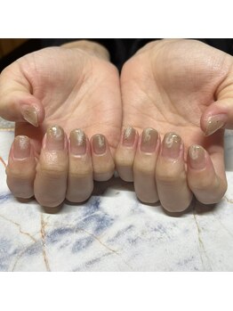 イロ(iro)/白モヤニュアンス♪定額デザイン