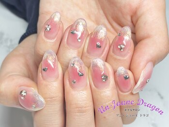 アン ジョーヌドラゴ/【自爪ネイル】ワンホンネイル