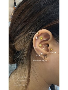 スターリー(STARRY)/耳つぼジュエリー