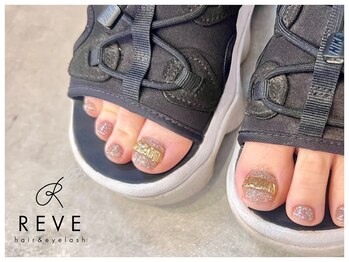 レーヴ(REVE)/フット定額親指アート