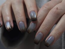 アイネイルズ 吉祥寺店(I nails)/ブルーマグネットグラデーション