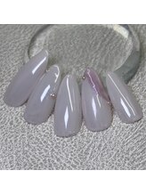 マルネイル(maru nail)/マグネットフレンチアートネイル