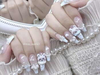 リンドネイル バイ モカ アンド ララ(Lind nail by moca and LaLa)/【mio】ホイップネイル