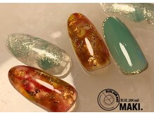ブルージャムネイル(BLUE.JAM.nail)/キャンペーンデザイン　MAKI