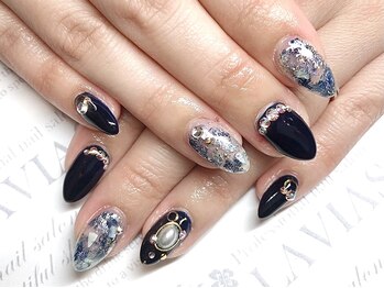 プロフェッショナル ネイルサロン ラヴィアス(LAVIAS)/【定額メニュー】オシャレアート