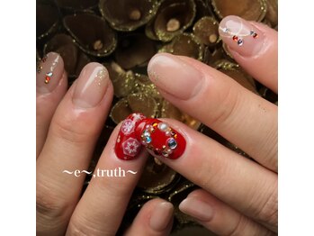 イートゥルース(e truth)/クリスマスネイル