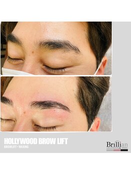 ブリリアン/メンズ ハリウッドブロウリフト
