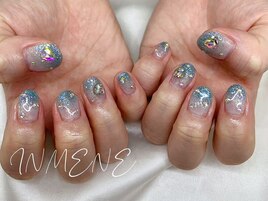 ラメグラデーション