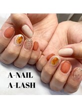 エーネイル エーラッシュ(A-NAIL A-LASH)/シンプルデザイン【倉敷】