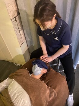 癒し～ぷ 立川店/施術風景☆ドライヘッドスパ立川