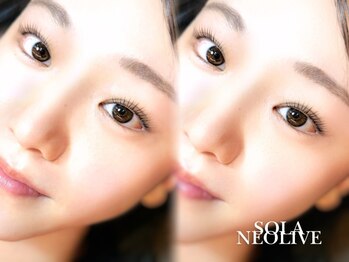 ソラネオリーブ 相模大野店(sola neolive)の写真/自まつ毛を80度UPさせるパリジェンヌラッシュリフトはエクステがNGのお客様にも大人気♪[パリジェンヌ]