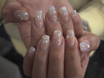 インザピンクリリー(in the pink LILY)/オーロラネイル