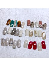 【定額メニューが豊富】季節ごとにデザインが変わるので、気分でボリュームやデザインが選べます♪