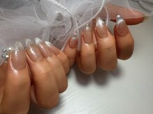 ホワイトネイル 難波店(WHITE NAIL)/マグネット/ラメグラデーション